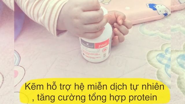 Viên kẽm cho trẻ Bioisland ZINC 120 viên Nhập khẩu Úc смотреть онлайн