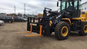 Вилы и каретка на фронтальный погрузчик XCMG ZL30GV | ТЕХНОЗИС Live