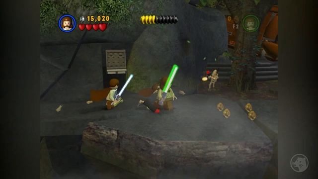 LEGO STAR WARS 1 PS2PCGAMECUBEXBOX 2 - A Invasão de Naboo!  Invasion of Naboo PT-BR