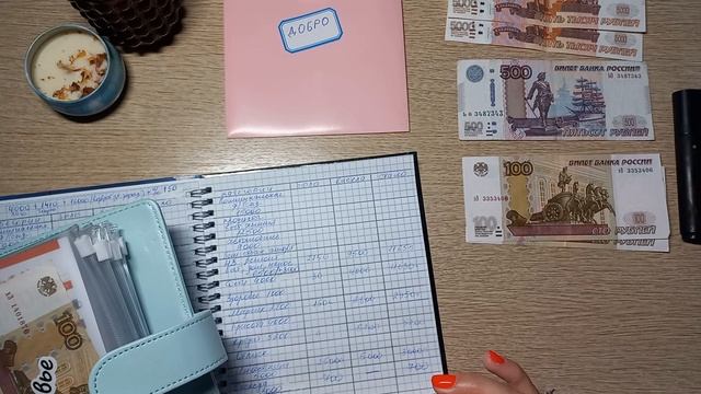 Распределение бюджета 8 система конвертов распределяю зарплату за октябрь 