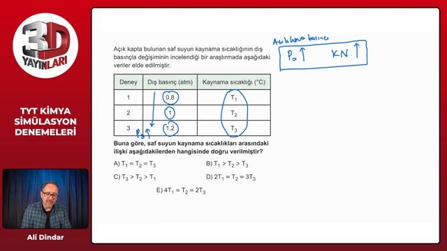 TYT Kimya Simülasyon Denemeleri Deneme 46 Soru Çözümleri смотреть онлайн