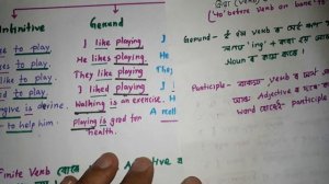 concept and types on Non finite verb/infinite ,gerund and participle //English for us@sanjib