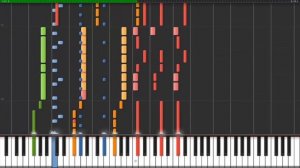 Muse - Neutron Star Collision (Love is Forever) Instrumental Version (Synthesia)