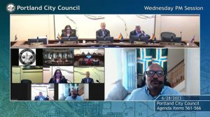 Portland City Council PM Session 06/28/23