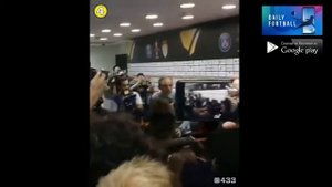 ПСЖ празднует победу в суперкубке Франции