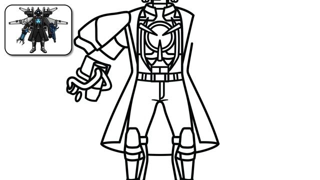 HOW TO DRAW GRAVITY GUN TITAN CAMERAMAN | Skibidi Toilet Multiverse - Easy Step by Step Drawing смотреть онлайн