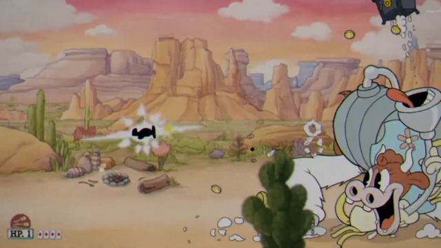 Cuphead DLC - Ester Winchester Boss Glitch (Only 2 Phases) Delicious Last Course смотреть онлайн