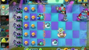 Plants Vs Zombies 2-Neon Mixtape Tour Side-B {Day-21} Walkthrough