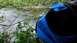 ОН ЭТО СДЕЛАЛ! ПРОШЁЛ ПОРОГ НА ПАКРАФТЕ ПО БОЛЬШОЙ ВОДЕ! Сплав на реке Большой Казыр / июль, 2024