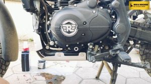 ROYAL ENFIELD HIMALAYAN OIL CHANGE | MOTUL ENGINE OIL | FULL PROCESS & FIRST IMPRESSIONS