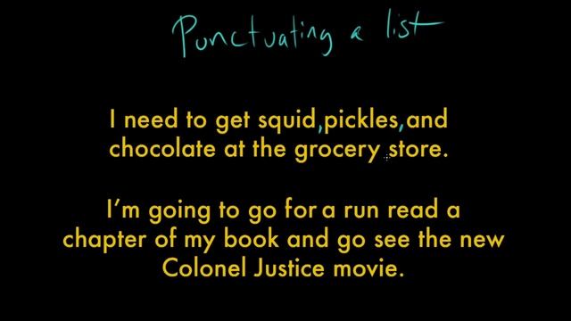 Punctuating a list | Punctuation | Grammar | Khan Academy смотреть онлайн