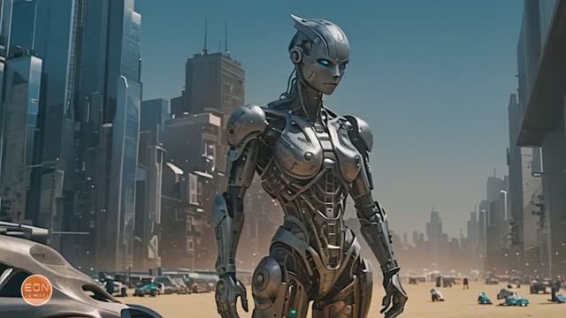Cyberpunk Beach - Blade Runner Vibes- Futuristic Soundscapes