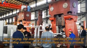 Anyang steel ball forging & rolling automatic production line