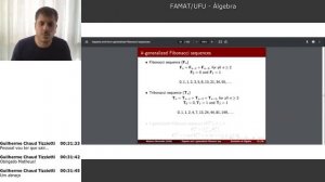 Gapsets and the k-generalized Fibonacci sequences - Matheus Bernardini