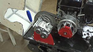 Делаю механизм переключения реверса на своем мото-толкаче