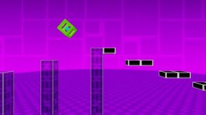 Stereo madness geometry dash in Polly dash in Roblox