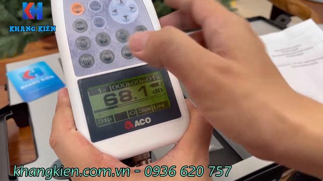 Trên tay hướng dẫn sử dụng máy đo độ ồn ACO 6236 смотреть онлайн