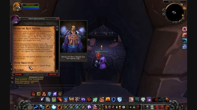 Cataclysm Beta - Silverpine Quest Line pt 8 "Mages, why did it have to be Mages?!" смотреть онлайн