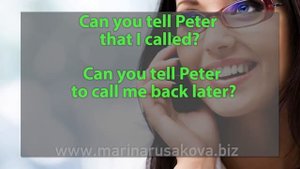 Разговорные фразы на английском Разговор по телефону