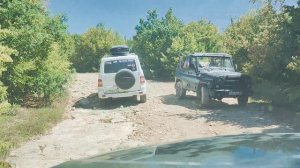 Подъем к воротам города-крепости Чуфут-Кале