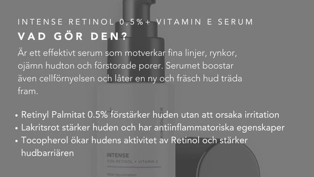 Serum Intense Retinol Vitamin A 0 5% + Vitamin E смотреть онлайн