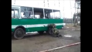 Приколы Армия ШТУРМ АВТОБУСА