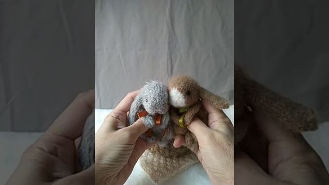 Кролики МК Марины Филипповой #amigurumi #handmade