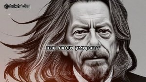 Это вызовет у вас мурашки по коже . Алан Уотс о смерти