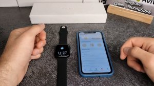 Подключение Apple Watch к телефону Настройка соединения и подключение звонков. Hk9 X9 Pro Реплика