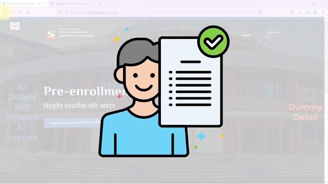 24 घण्टा मा E-Passport बनाउनुहोस || How to make epassport in nepal смотреть онлайн