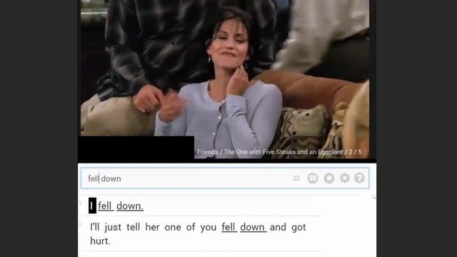 FALL DOWN - common phrasal verbs in movies | Hollywood English смотреть онлайн