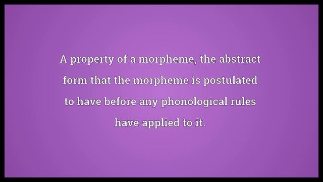 Underlying form Meaning смотреть онлайн