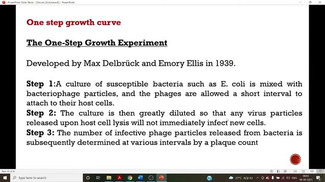 Viruses: general features of viral replication with focus on one step growth curve смотреть онлайн