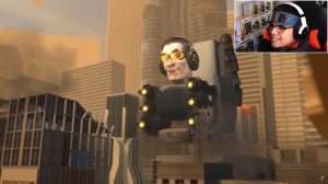 Camera Titan vs. Speaker Titan!!! Reacting to Skibidi Toilet 57