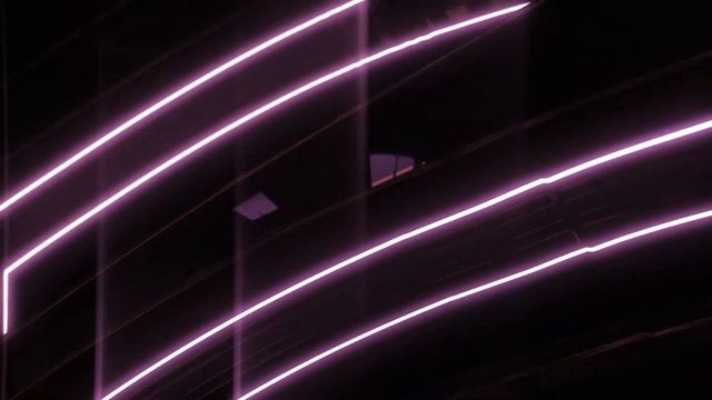 Неон-металлическая анимация лого смотреть онлайн