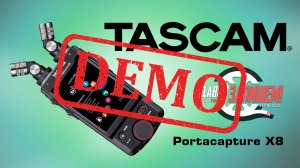 Рекордер TASCAM Portacapture X8 - демонстрация звучания