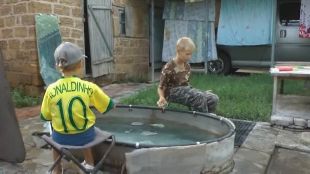 Юные квочники на тренировке . Готовятся на Волгу. 2017 год. смотреть онлайн