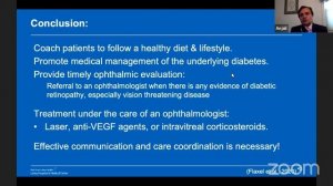 The Diabetic Eye Exam - How an Optometrists and Retina Specialists Team up to Manage it!