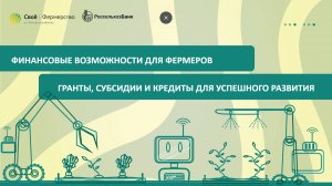 Финансовые возможности для фермеров: гранты, субсидии и кредиты для успешного развития