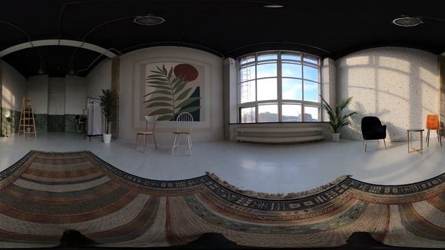 360 панорама зала Petit фотостудия WoodStudios
