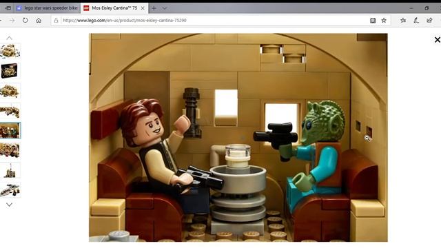 Lego Star Wars Mos Eisley Cantina смотреть онлайн