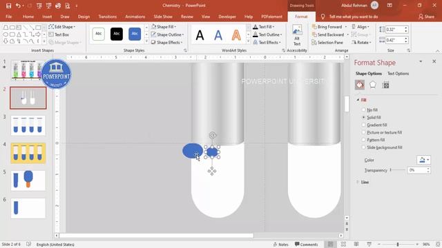 Chemistry Slide in PowerPoint