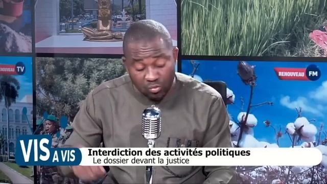 VIS A VIS POSE LE DEBAT SUR LE DOSSIER DE L'INTERDICTION DES ACTIVITES POLITIQUES A LA JUSTICE смотреть онлайн