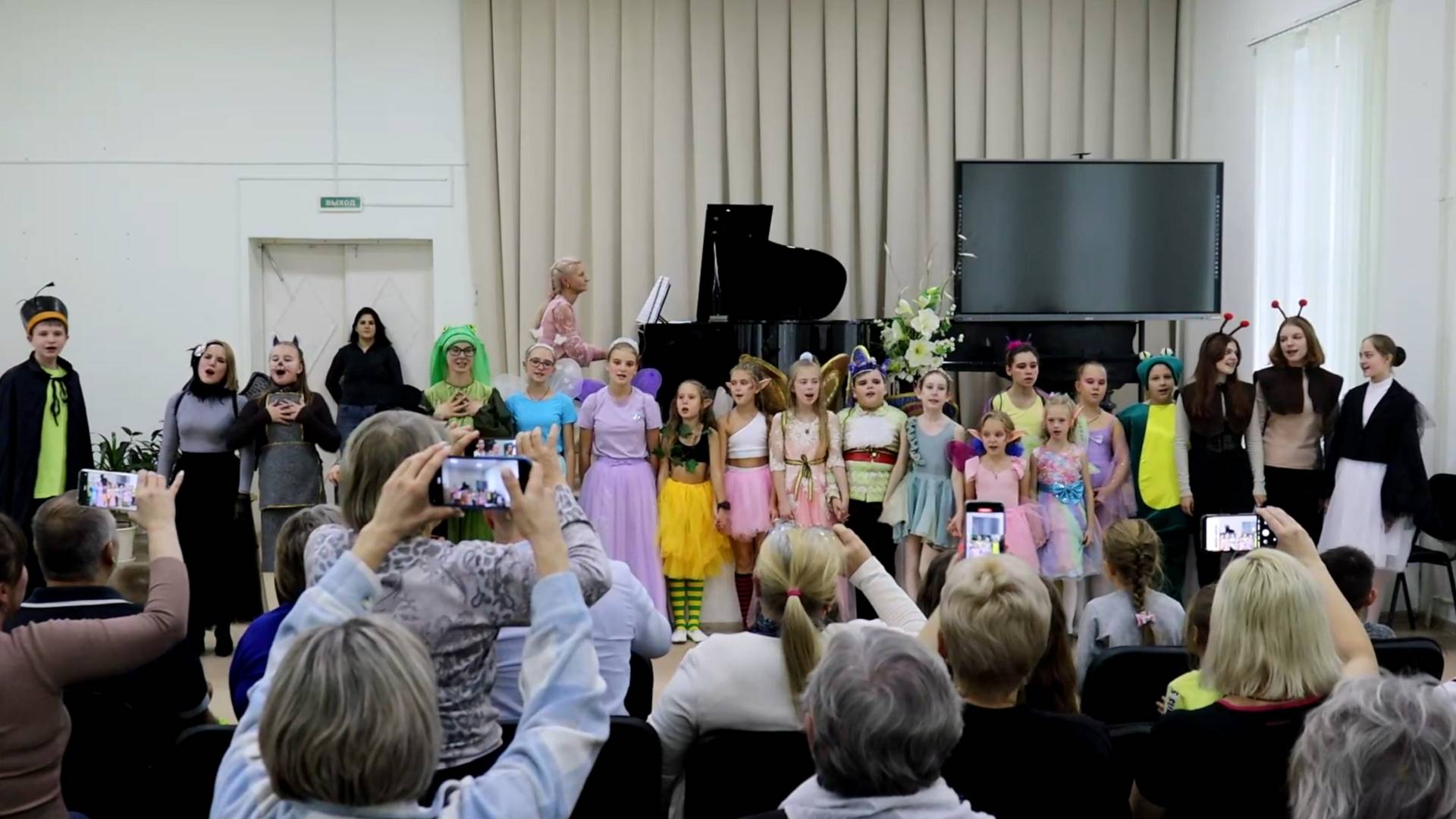 Музыкальная сказка "Дюймовочка" смотреть онлайн