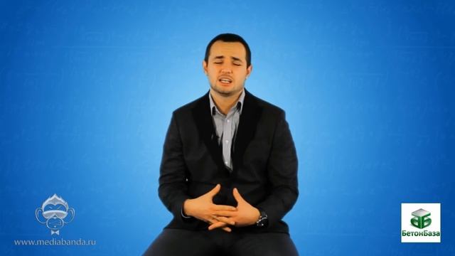Видеосъемка с использованием технологии хромакей для компании "БетонБаза" смотреть онлайн