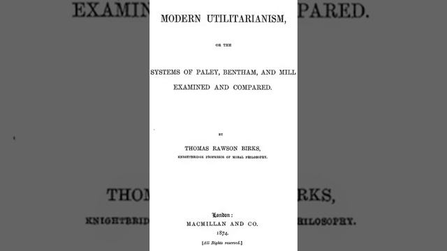 Utilitarianism | Wikipedia audio article смотреть онлайн