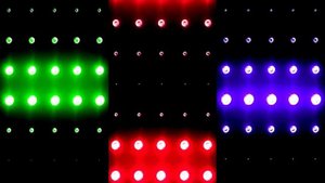 Neon Party Lights😃Colorful Disco Night Club Video Background in Room