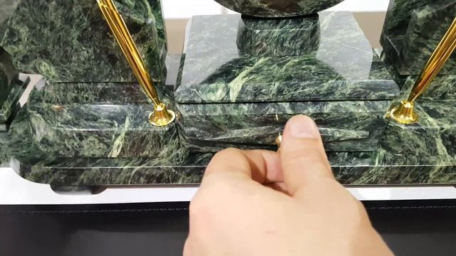 Набор настольный, змеевик, арт. 3446 смотреть онлайн