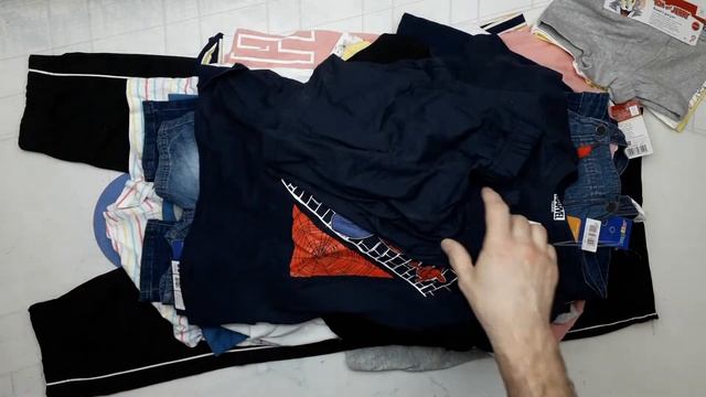 14171 Aldi Детский микс лето сток 1 пак. 95кг. 177кг. 100шт.