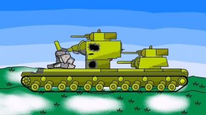 Ратте против Т-35 и КВ-6 - мультики про танки